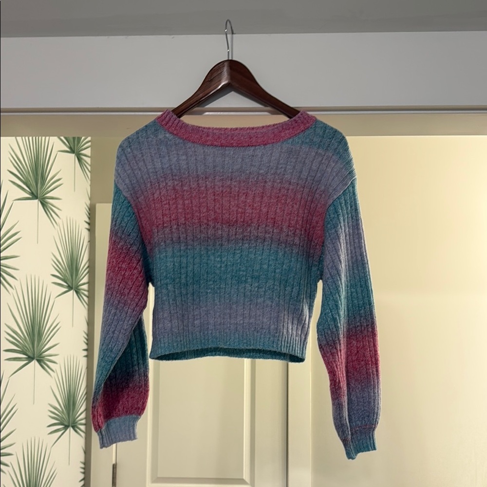 Multicolor Striped Women's Sweater